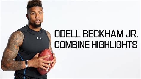 Odell Beckham (LSU, WR) 2014 NFL Combine highlights .